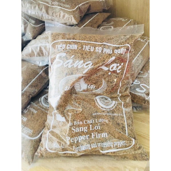 Bịch 500gr muối tiêu chanh Đặc sản Sáng Lợi Phú Quốc thơm ngon
