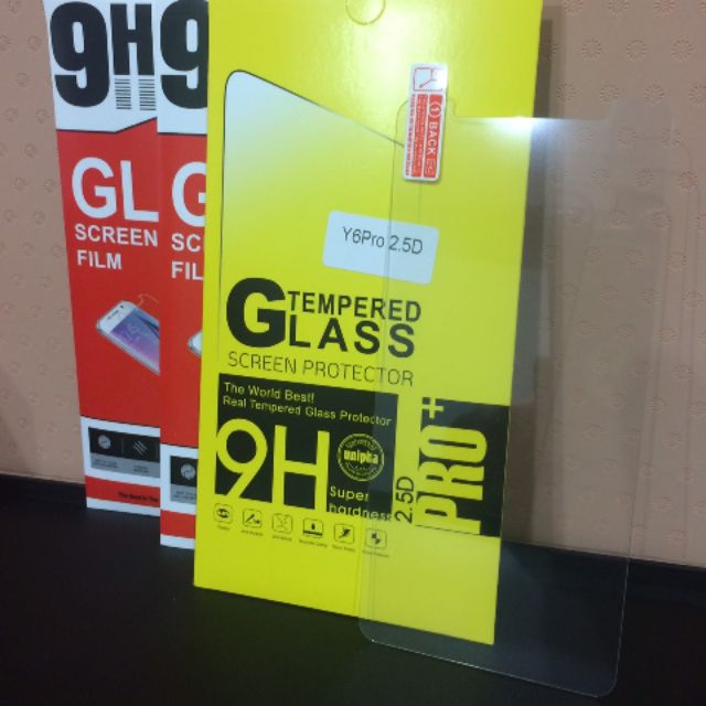 Bộ 3 kính cường lực cao cấp cho Huawei Y6 Pro