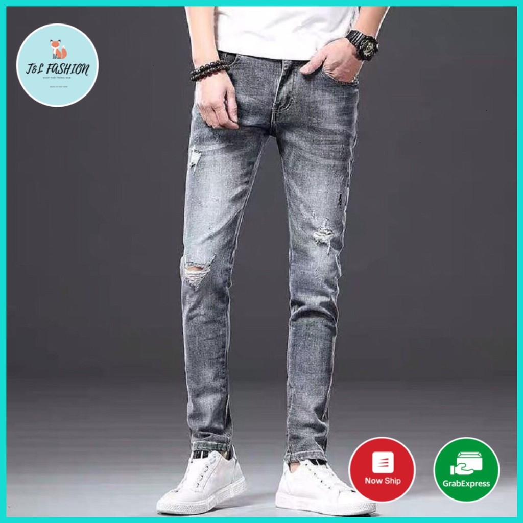 Quần Jean Nam Chất Bò Cao Cấp Co Dãn Phong Cách Thời Trang T&L store ms49 | BigBuy360 - bigbuy360.vn