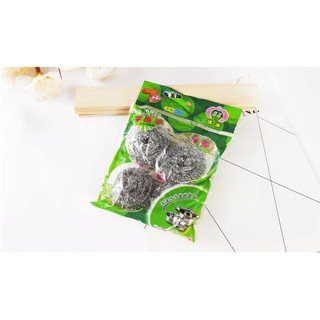 Set 4 Miếng Bùi Nhùi Cước Sắt Rửa Chén Đĩa