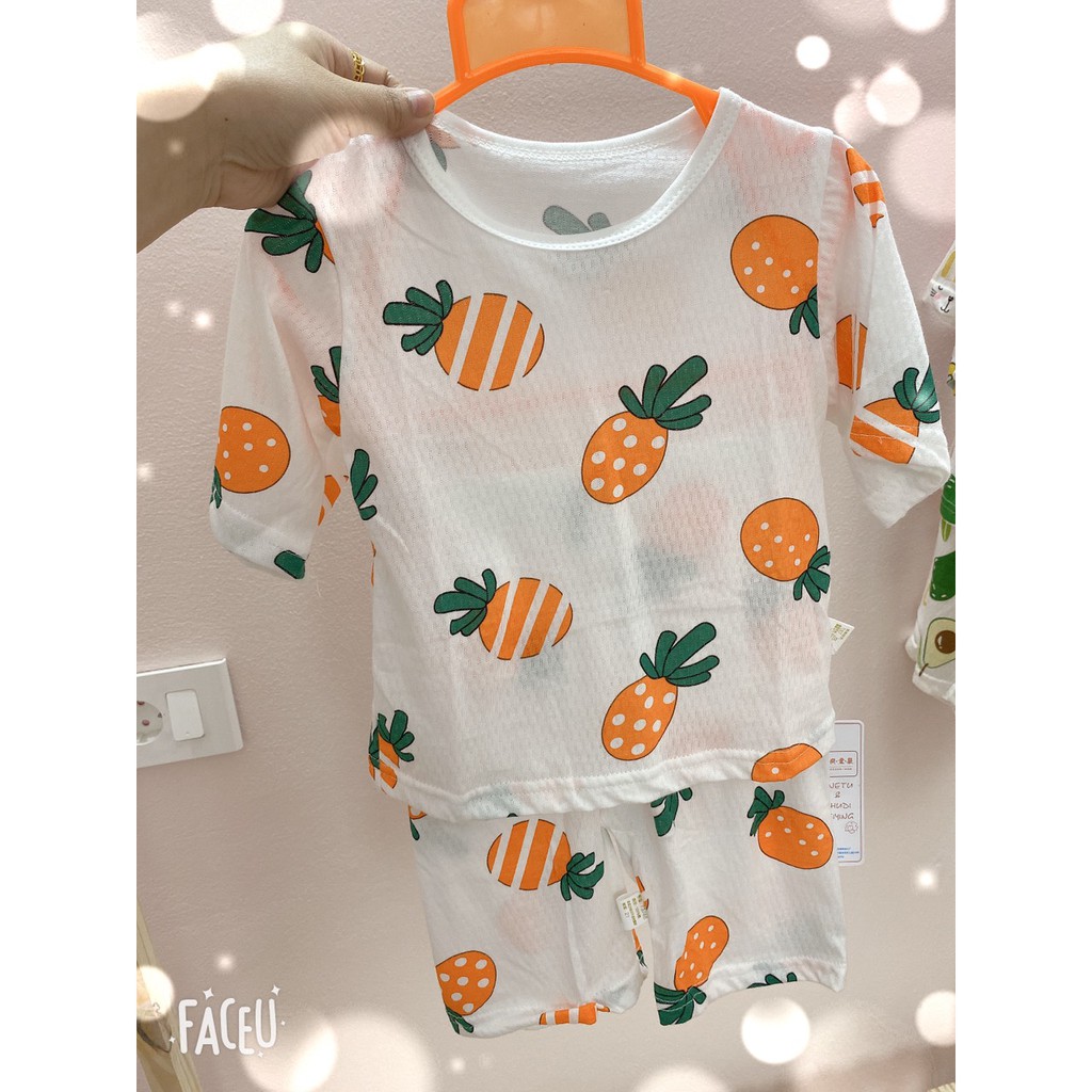Bộ Lửng Cho Bé Mặc Đến Lớp, Đồ Mặc Mùa Hè Cho Bé Gái Bé Trai size 73-130