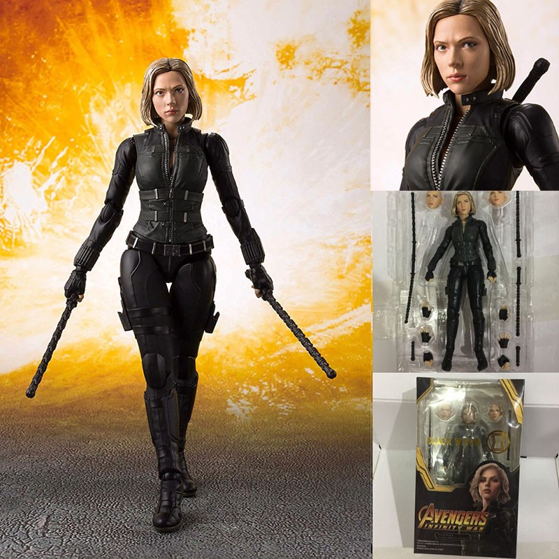 Mô hình nhân vật Black Widow trong phim Avengers