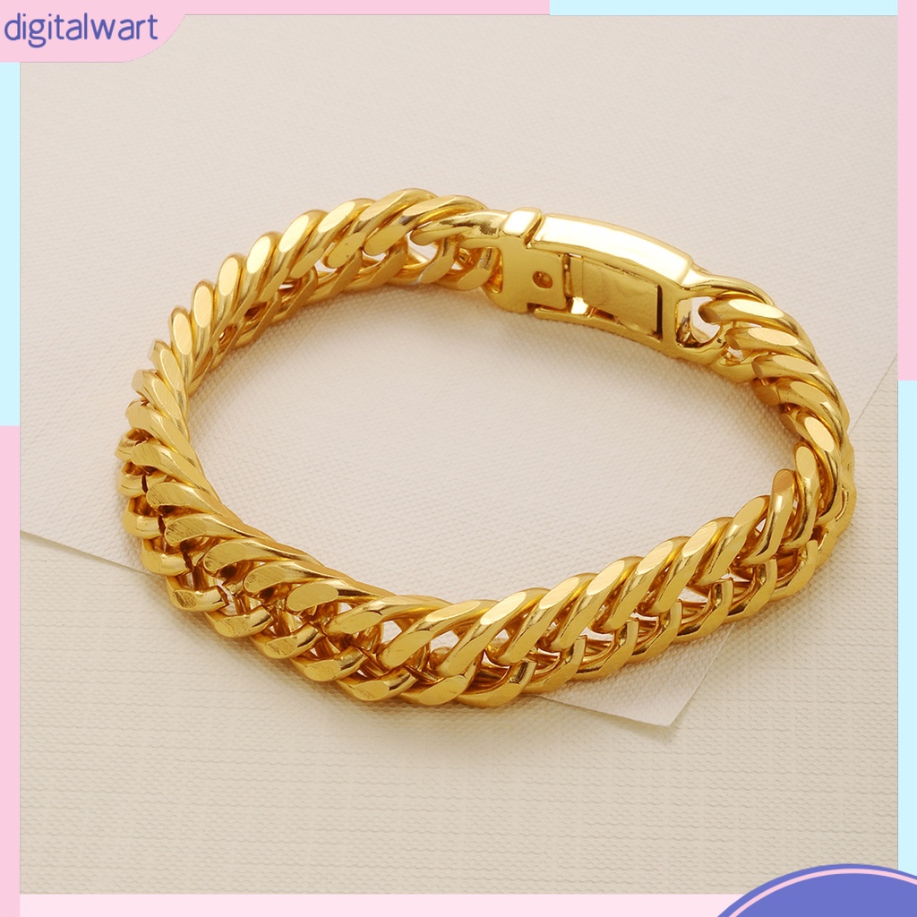 Vòng Tay Mạ Vàng Kiểu Dáng Đơn Giản Thời Trang Cho Nữ