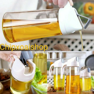 Bình Rót Dầu Tự Động Mở Nắp CX