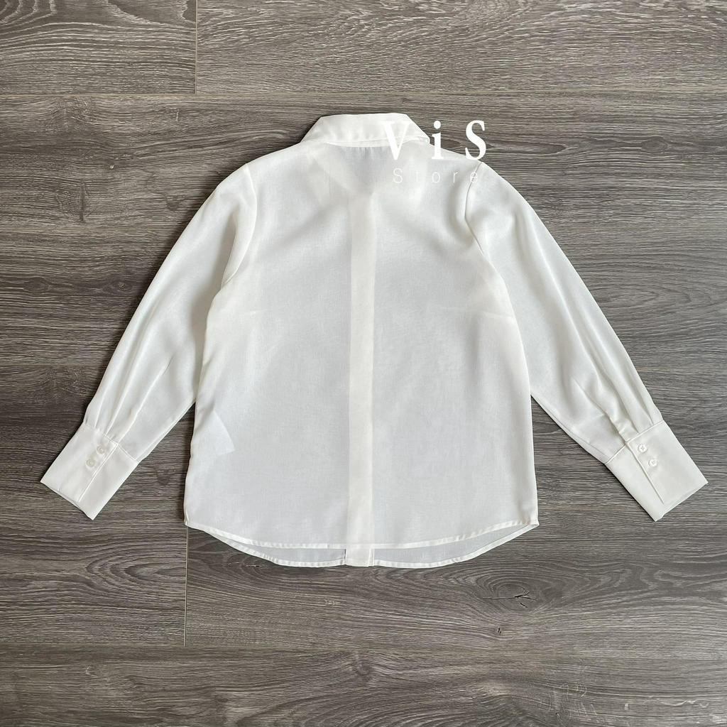 Áo sơ mi nữ tay dài