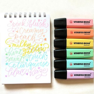 Bút dạ quang STABILO BOSS ORGINAL Pastel 70