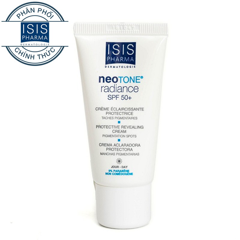 Kem dưỡng trắng sáng da ban ngày ISIS Pharma Neotone Radiance SPF50+ 30ml