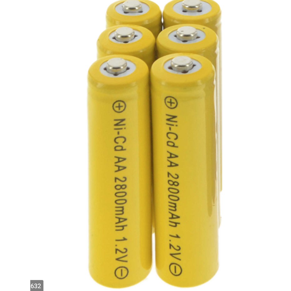 [ 1 Pin ]  Pin AA Ni-Cd 700mAh 1.2V Sạc được