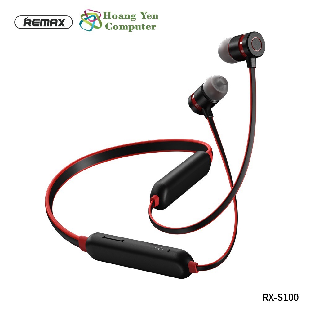 Tai Nghe Bluetooth Remax RX-S100 V5.0 Có Khe Thẻ Nhớ, Pin Cực Trâu - BH 1 Năm | WebRaoVat - webraovat.net.vn