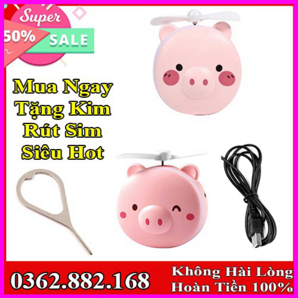 [ Rẻ Nhất Shopee + Có Video ]  Quạt mini Hình Thú Kèm Gương Siêu Cưng 3in1 ( Đèn+Quạt+Gương)