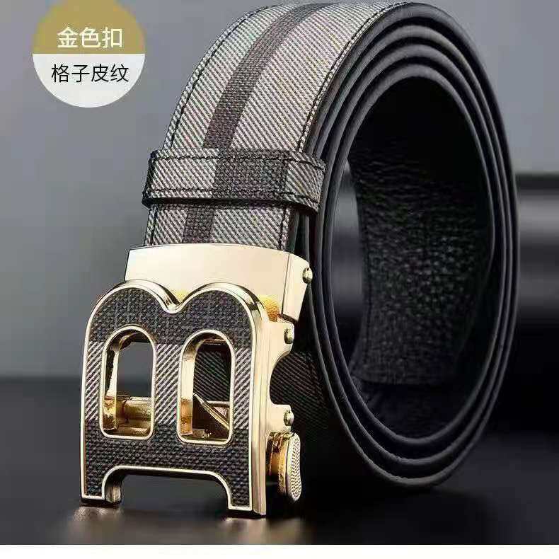 Thắt Lưng Da Burberry2022 Có Khóa Tự Động Dễ Phối Đồ Dành Cho Nam