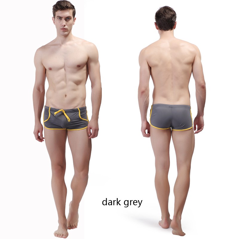 Quần bơi tứ giác trơn màu kiểu sexy cho nam | BigBuy360 - bigbuy360.vn