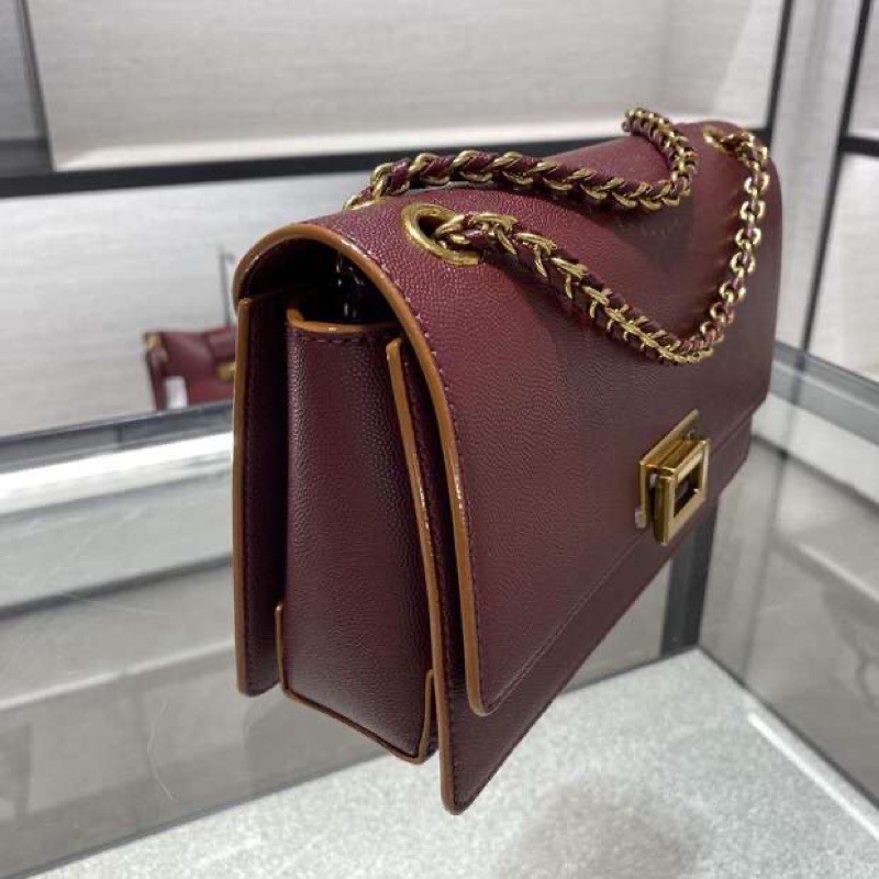 Túi xách khoá gập - clip shop tự quay