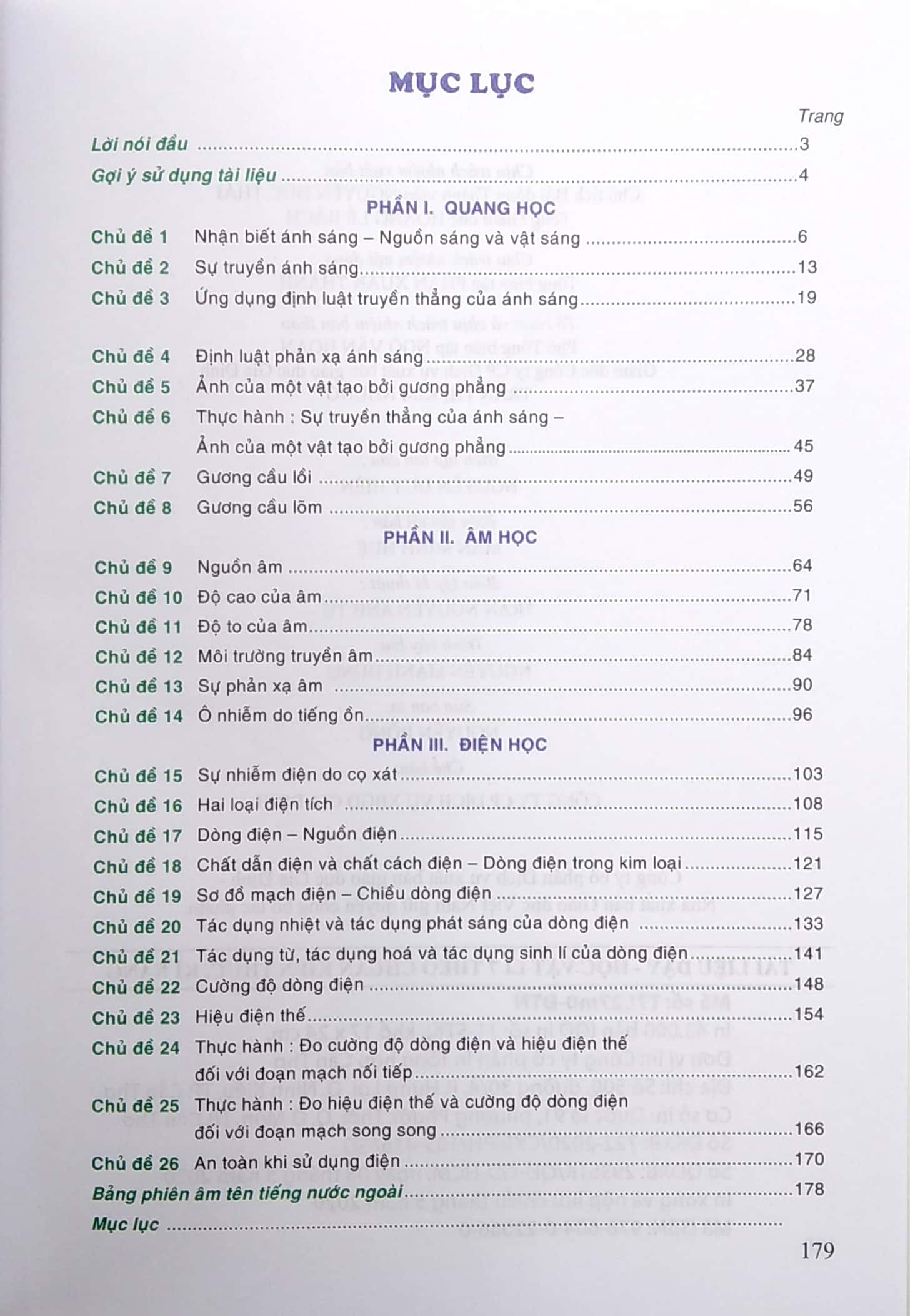 Sách - Tài Liệu Dạy Và Học Vật Lý 7 (2020)