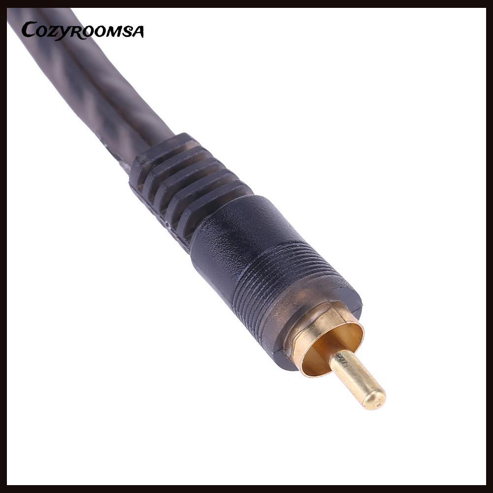 Cáp âm thanh chia 1 cổng cắm Rca sang 2 Rca 30cm chuyên dùng cho xe hơi