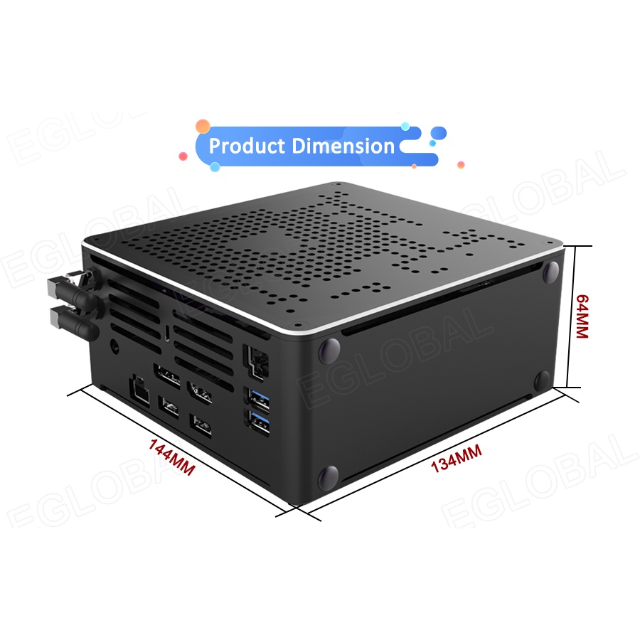 máy tính mini, mini pc EGLOBAL S210H Coffee Lake Intel Xeon E-2176M | BigBuy360 - bigbuy360.vn