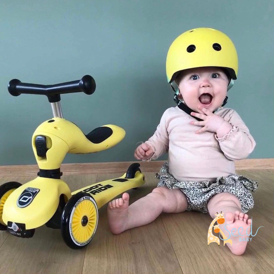 Xe trượt 2in1 Scoot and Ride Highwaytrick 1 cho bé 1-5 tuổi - SEED BABY
