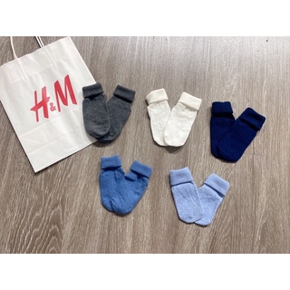 Set 5đ tất H&M sz 0-4y
