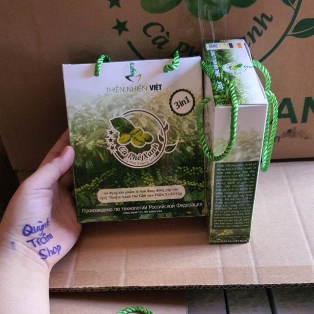 CÀ PHÊ XANH KHÁNG MỠ THIÊN NHIÊN VIỆT