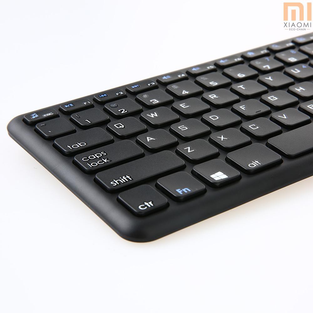 【shine】2.4G Wireless Touchpad Keyboard Multi-touch Ultra-slim with USB Receiver for Android Smart TV Computers Ladtops Desktops