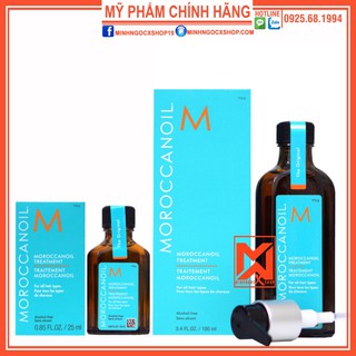 MOROCCANOIL DẦU DƯỠNG TÓC MOROCCANOIL TREATMENT 25 -100 - 200ML CHÍNH HÃNG