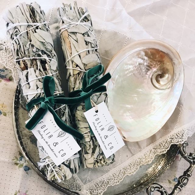 Bó cỏ xô thơm xông nhà (California White Sage Smudge Bundles) | BigBuy360 - bigbuy360.vn