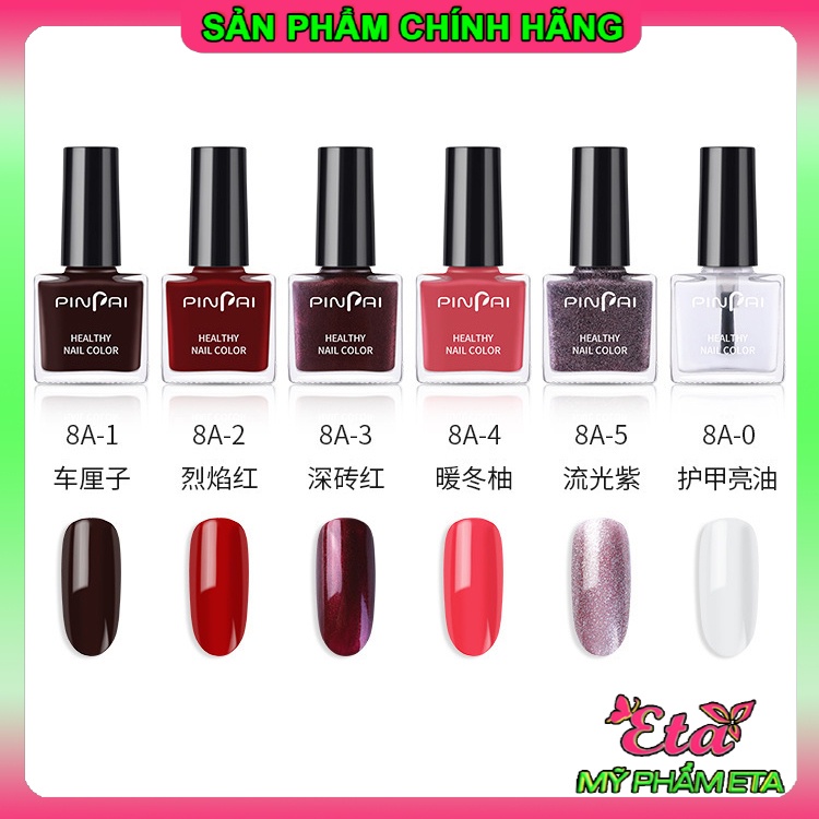Sơn móng tay PINPAI HEALTHY COLOR Nail Polish Professional Nail Art 6ml