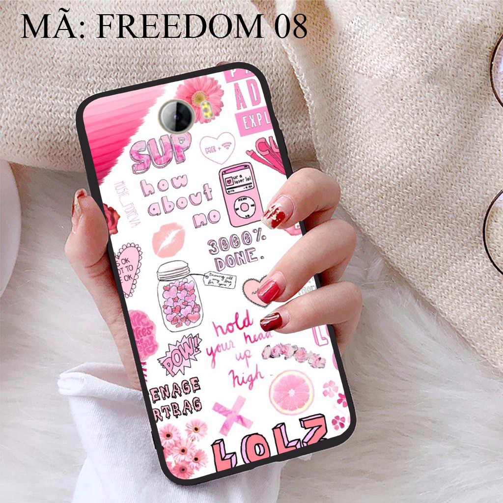 Ốp lưng Huawei Y5ii viền dẻo TPU BST Phong Cách Freedom