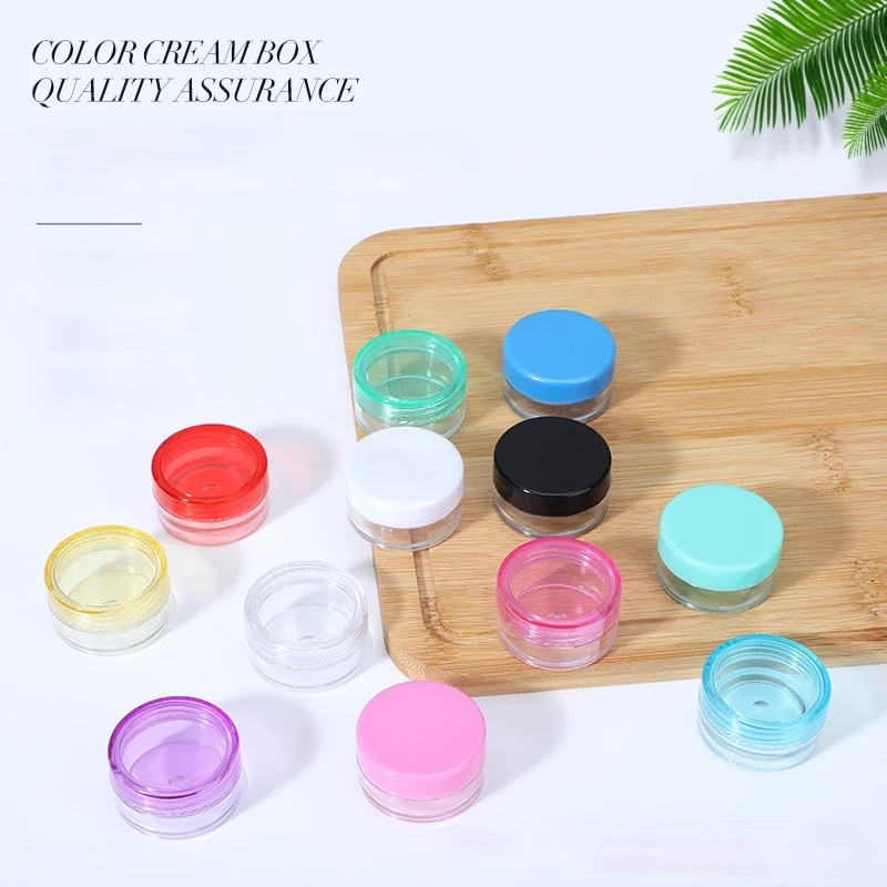 Hộp đựng Kem Nền Tròn 3g Gram Dùng Thử Mẫu Hộp Bao Bì Mỹ Phẩm