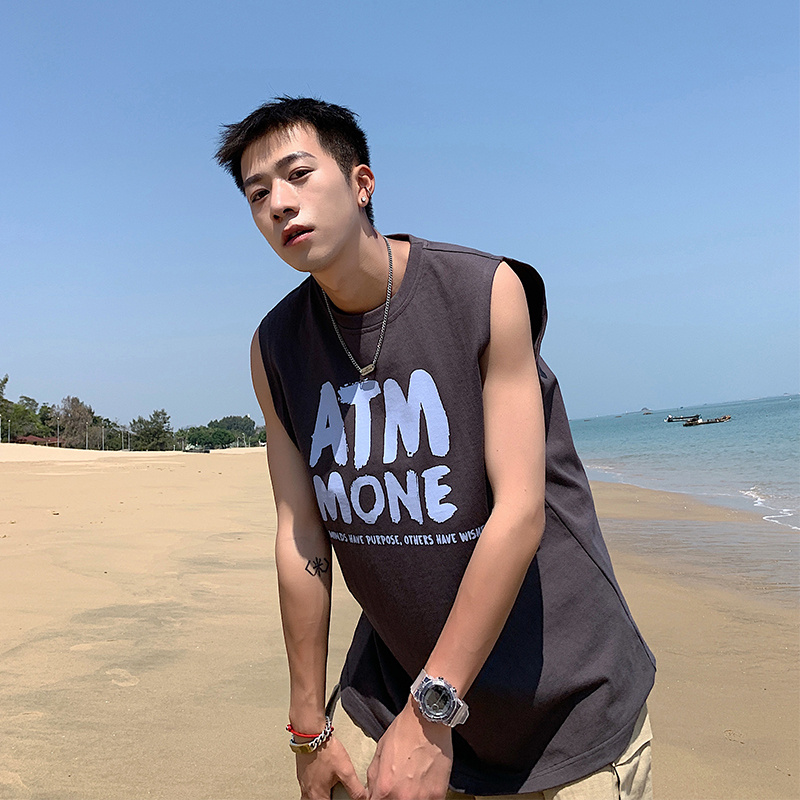 Áo thun sát nách thời trang phong cách năng động dành cho nam