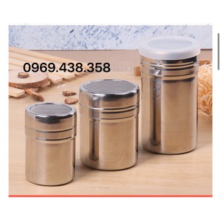 Lọ rắc ca cao inox