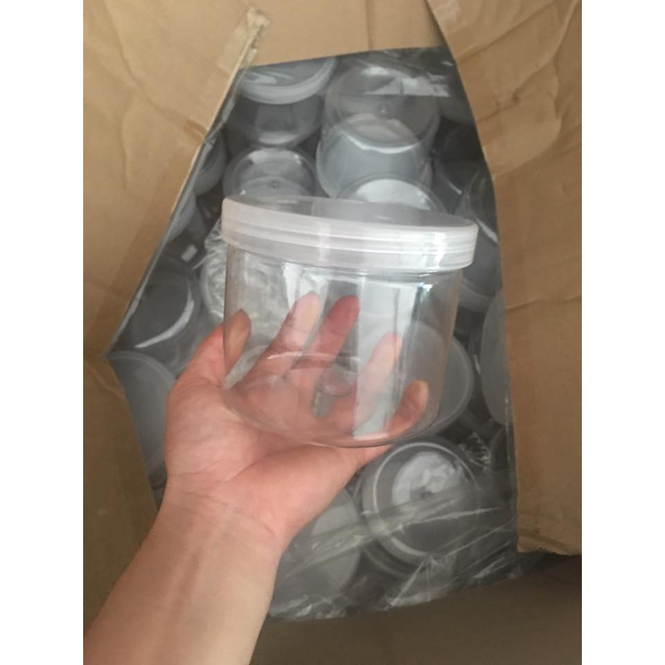 Hũ nhựa đựng kem, Mỹ Phâm,500g