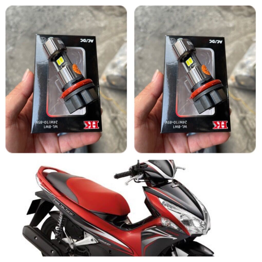 Bộ 2 bóng đèn led cho xe airblade siêu sáng - phaablade