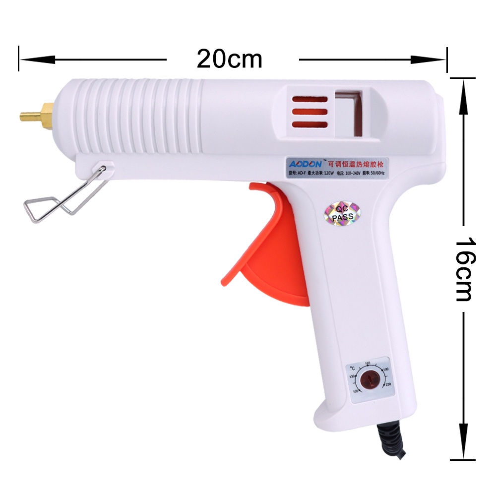 Súng Bắn Keo Nhiệt Độ Cao 120W AC100-240V Cho Súng Bắn Keo 11mm