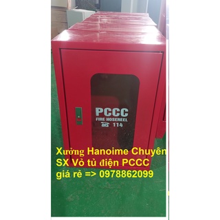 Tủ đựng thiết bị pccc - kt: 400x600x200 bằng sắt đặt trong nhà
