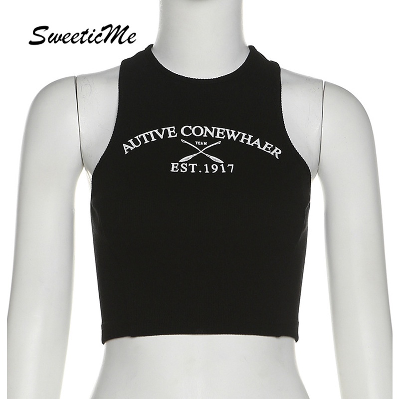 Áo Tank Top Màu Trơn Cổ Tròn Thời Trang Cho Nữ