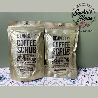TẨY DA CHẾT TOÀN THÂN ORGANIC BEANBODY Coffee Scrub