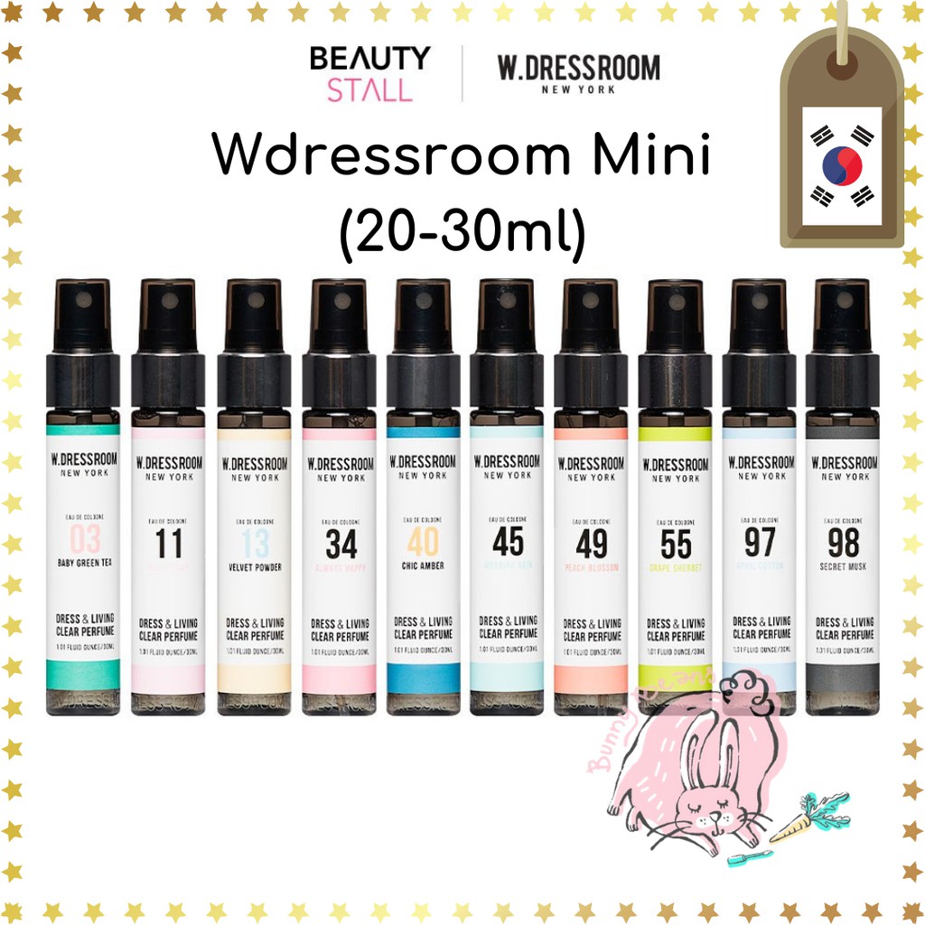 Set nước hoa mini Wdressroom Dress Perfume Hi Five Edition 🎁 Shop Bunny Beans (30ml x 5) | Thế Giới Skin Care