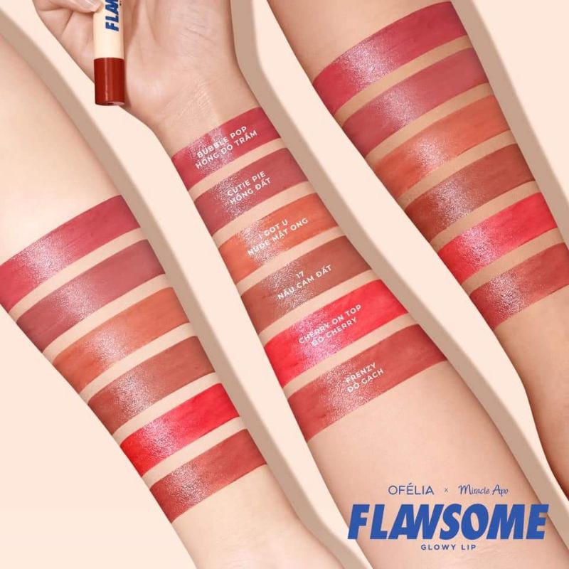 SON OFELIA FLAWSOME GLOWY LIP - MÀU 17