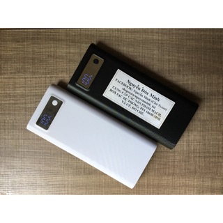 Box 8 hỗ trợ sạc nhanh chuẩn qc, pd loại lắp 8 pin 18650
