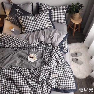 Bộ Chăn Ga Gối Cotton Lụa Siêu Cấp Mẫu CCT26