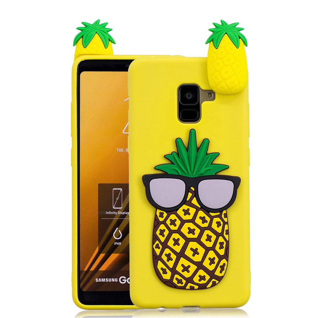 Ốp điện thoại silicon mềm in hình hoạt hình cho điện thoại Samsung A8 Plus 2018 | BigBuy360 - bigbuy360.vn