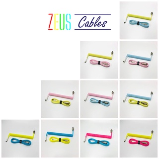 Dây Cáp Bàn Phím Cơ CUSTOM Type C/Micro Usb/Mini Usb Dạng Xoắn Lò Xo