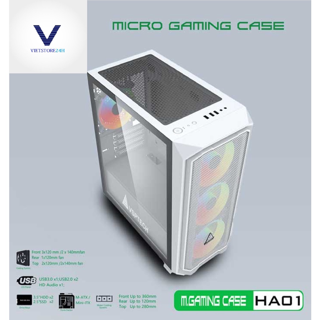 Case Gaming VSP HA01 Mini Tower