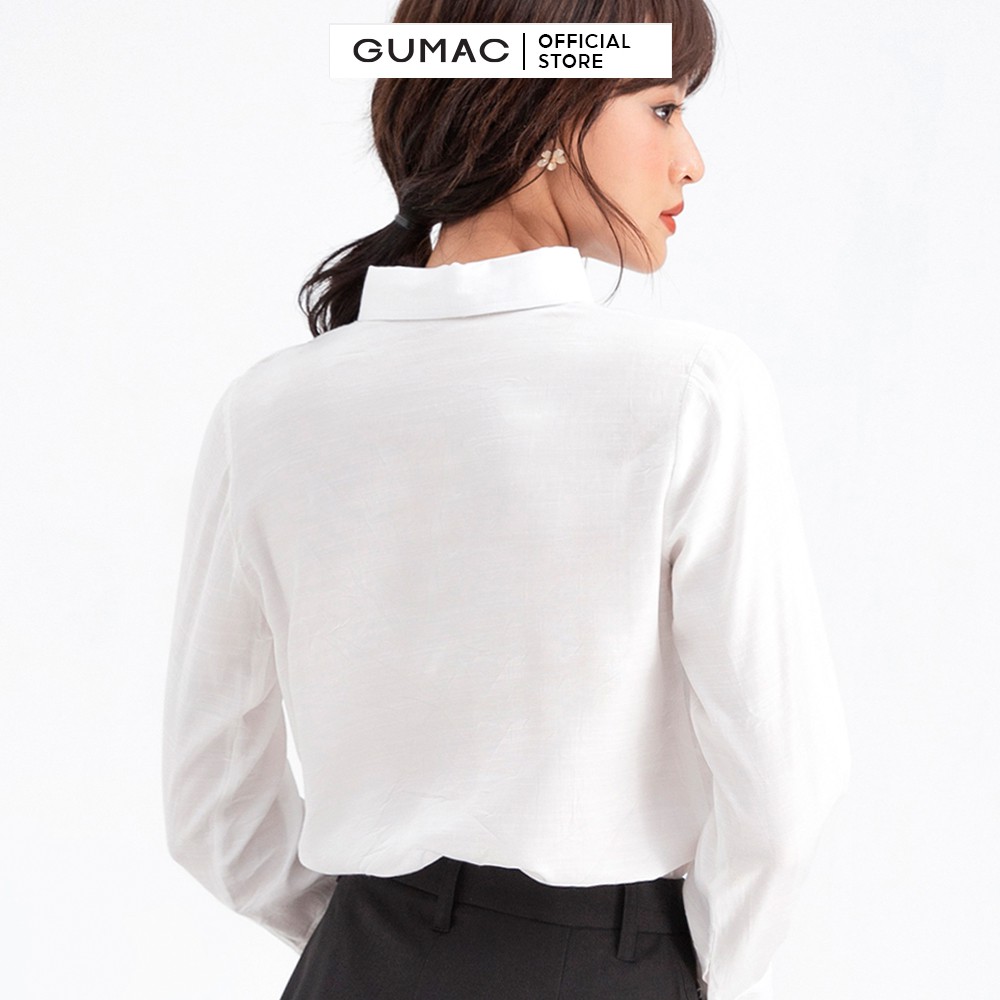 [Mã WABRGM11 giảm 10% đơn 250K] Áo sơ mi cơ bản GUMAC AB659 | BigBuy360 - bigbuy360.vn