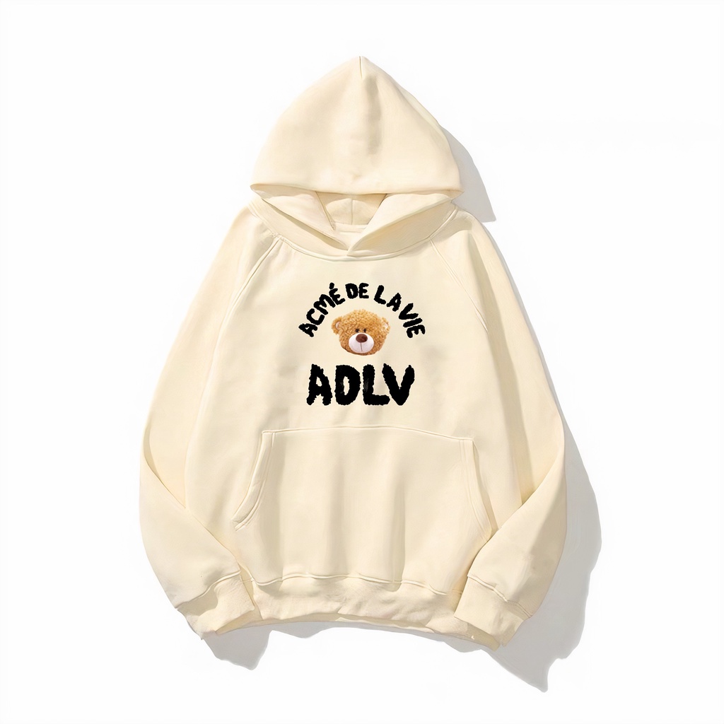 Áo Hoodie Unisex ADLV Áo nỉ có mũ form rộng nam nữ vải Nỉ Bông Adam Levine