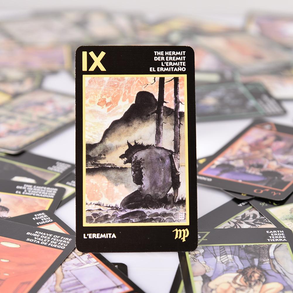 Bộ bài Tarot 78 lá phiên bản tiếng Anh cho gia đình