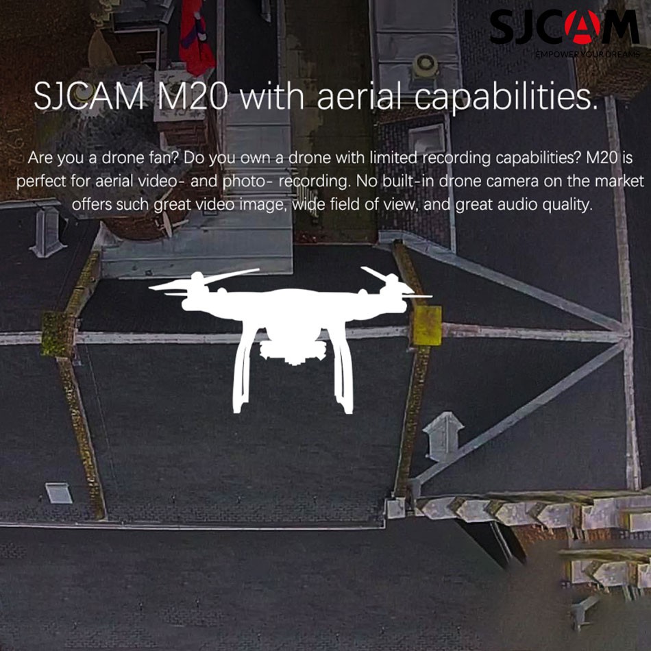 [Mã ELMALL300K giảm 5% đơn 500K] Camera hành trình SJCAM M20 4K wifi | BigBuy360 - bigbuy360.vn