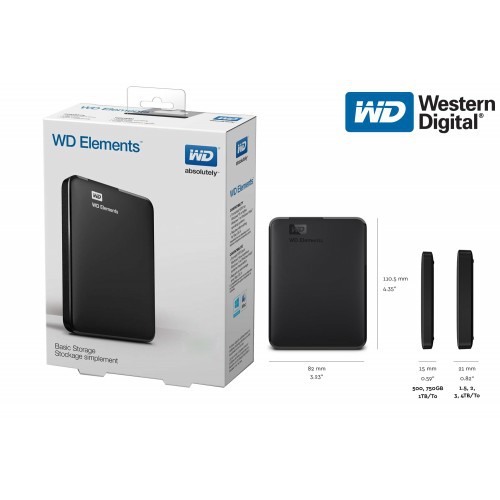 10 Hộp đựng ổ cứng western 2.5 inch usb 3.0 | HDD box WESTERN Chuẩn Sata 2.5 - Usb 3.0