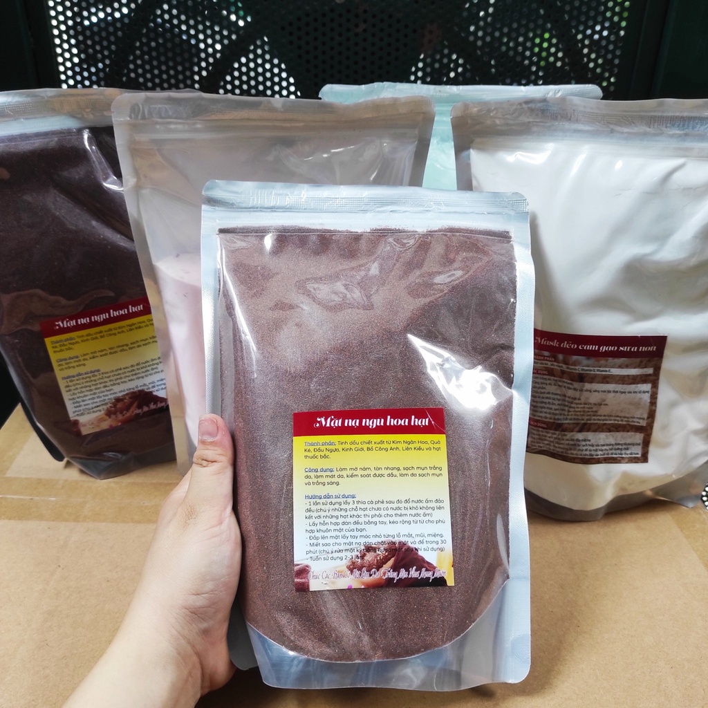 (Q1-HCM) Mặt Nạ Ngũ Hoa - Mặt Nạ Rong Biển Túi 1000gram